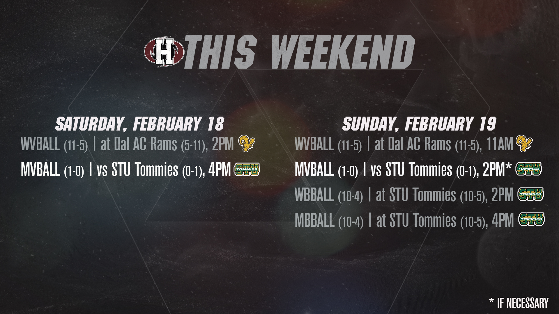 Holland College ‘Canes set to host ACAA playoff volleyball match this